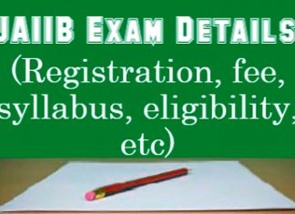 JAIIB Exam Details