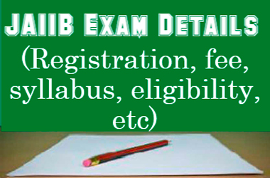 JAIIB Exam Details