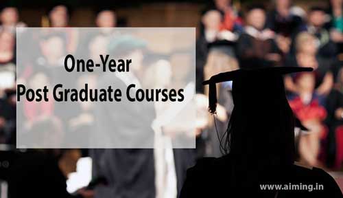 One year Post Graduate Courses