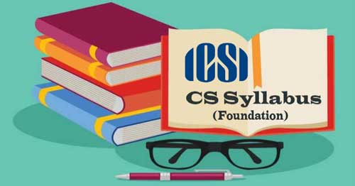 CS Foundation Syllabus