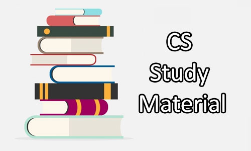 CS Study Material