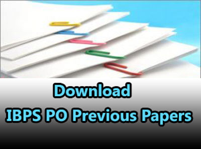 IBPS PO Previous Year Question Papers