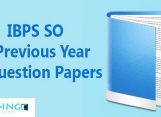 IBPS SO Previous Year Question Papers