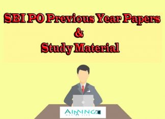 SBI PO Previous Year Papers