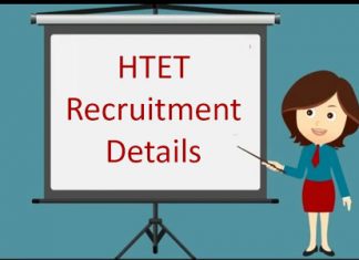 HTET Recruitment Details