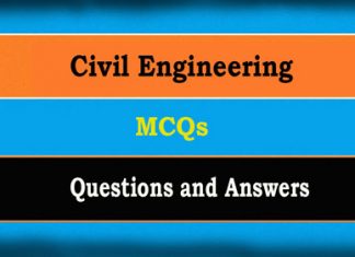 Civil Engineering Objective Questions MCQs and Answers