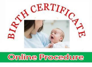 UP Birth Certificate Apply Process