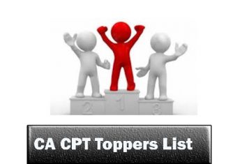 CA CPT Toppers List