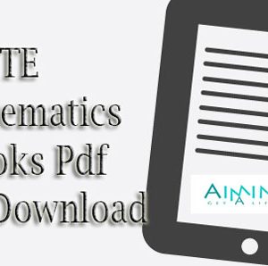 GATE Mathematics E-Books Pdf Free Download