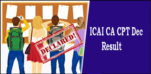 ICAI CA CPT Dec Result