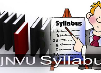 JNVU Syllabus