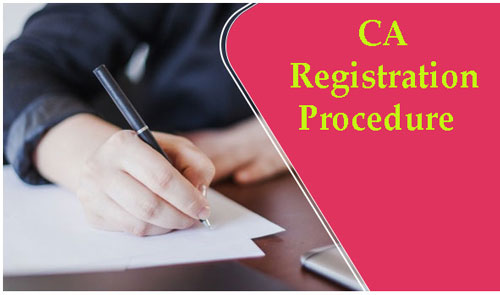 CA Registration Procedure