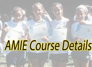 AMIE Course Details