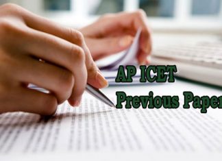 AP ICET Previous Papers