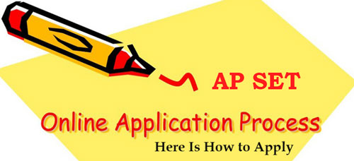 AP SET Online Application Process