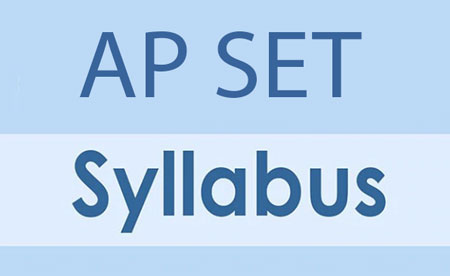 AP SET Syllabus