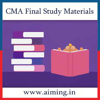 CMA Final Study Materials