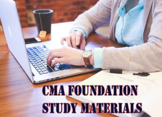 CMA Foundation Study Materials