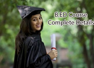 B.ED Course Details